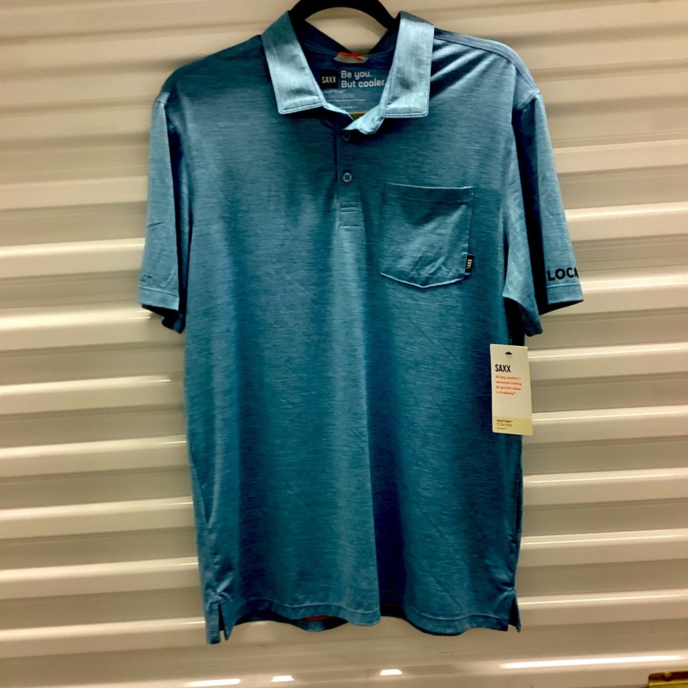 SAXX DROPTEMP™ ALL DAY COOLING
Short Sleeve Polo